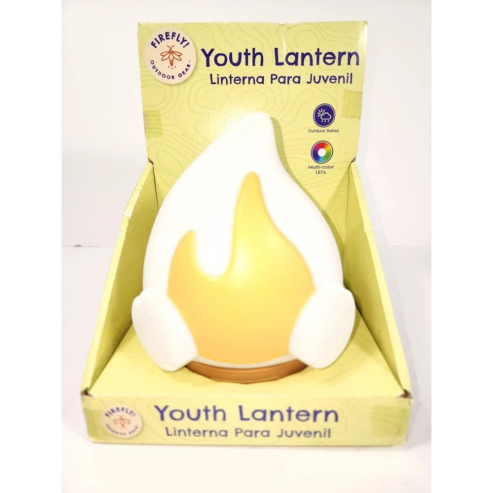 Firefly Fire Flame Kids Outdoor Night‎ Light Camping Lantern LED Multi Color